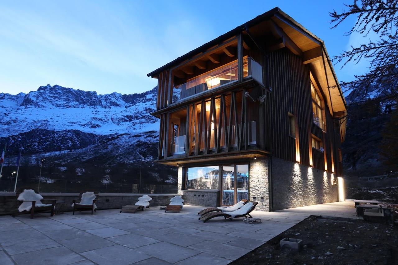 Chalet Blanc Breuil-Cervinia Exterior foto